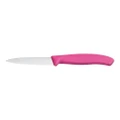Victorinox Paring Knife Pointed Tip Wavy 8cm - Pink