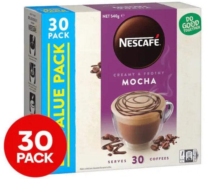 Nescafe Instant Coffee Sachets Mocha 30pk