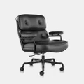 MIUZ Executive Chair PU Leather Office Chair Lounge Chair Reception Chair Adjustable - Black