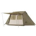 Naturehike Village 5.0 2-4 Person Cabin Tent w/ Hall Pole 210D Oxford Fabric