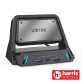 UNITEK D1097A Steam Deck USB 3.2 10Gbps Docking Station - Black