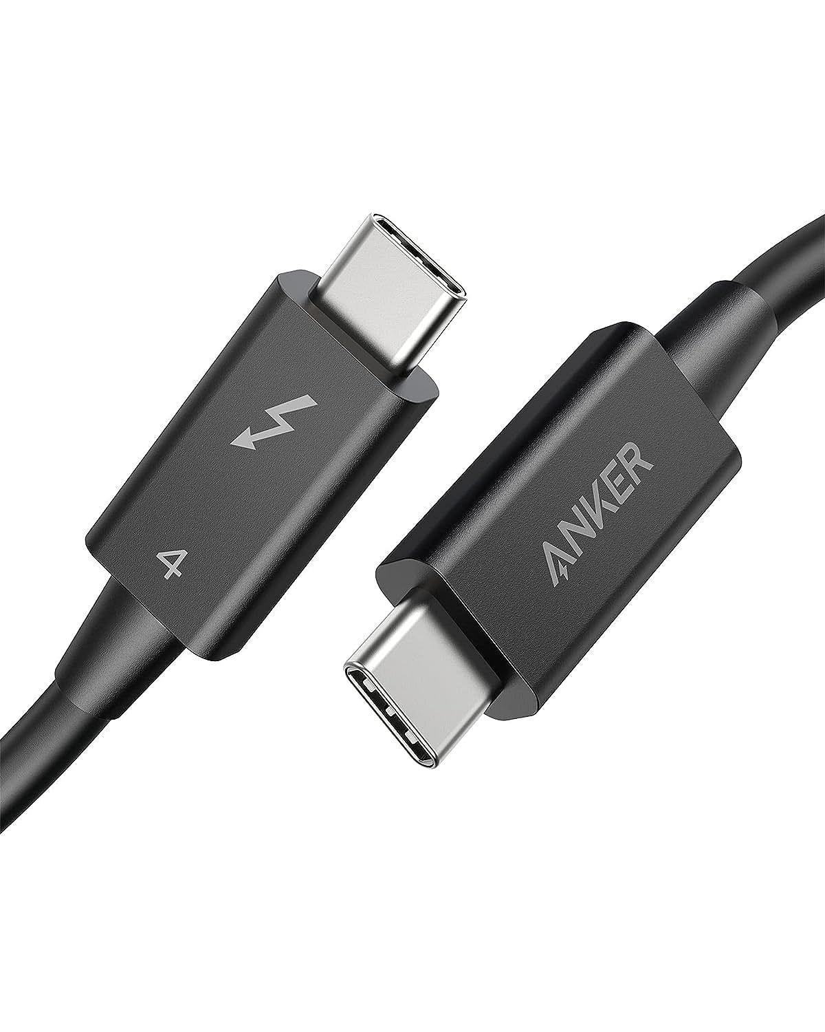 Anker Thunderbolt 4.0 Cable - 0.7M - 100W Charging / 40Gbps Data Transfer [A8859011]