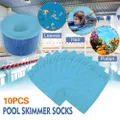 Goodgoods House Swimming Pool Garbage Cover Filter Socks Swimming Pool Skimmer Filter Screen Dust and Anti fouling Cover(10pcs)