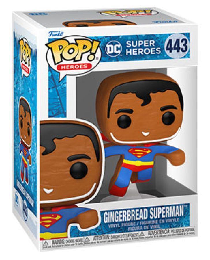 Funko DC Comics - Gingerbread Superman Pop! Vinyl