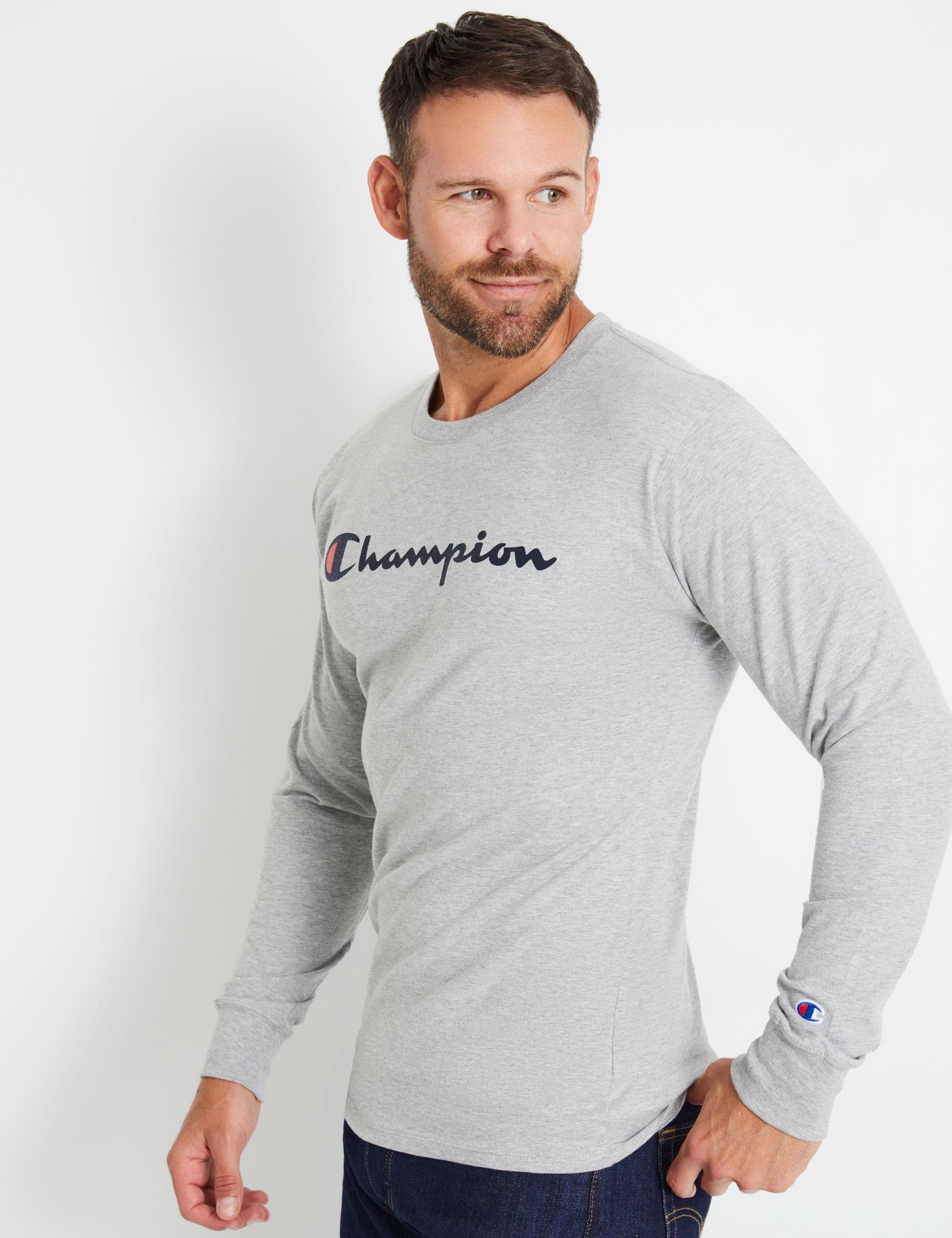Champion - Mens Activewear - Classic Long Sleeve T-Shirt