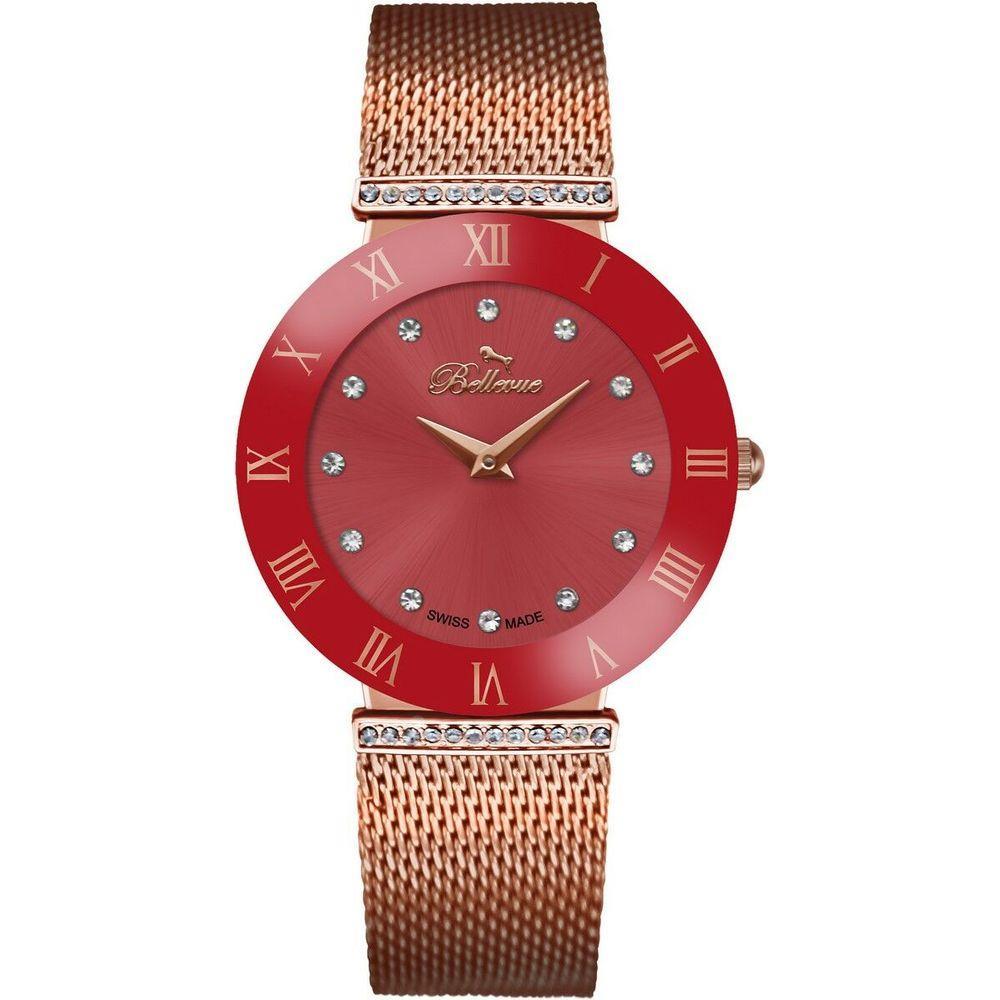 Bellevue F.118 Ladies' Rose Gold Timepiece - Model F.118, Pink - A Captivating Symbol of Feminine Sophistication