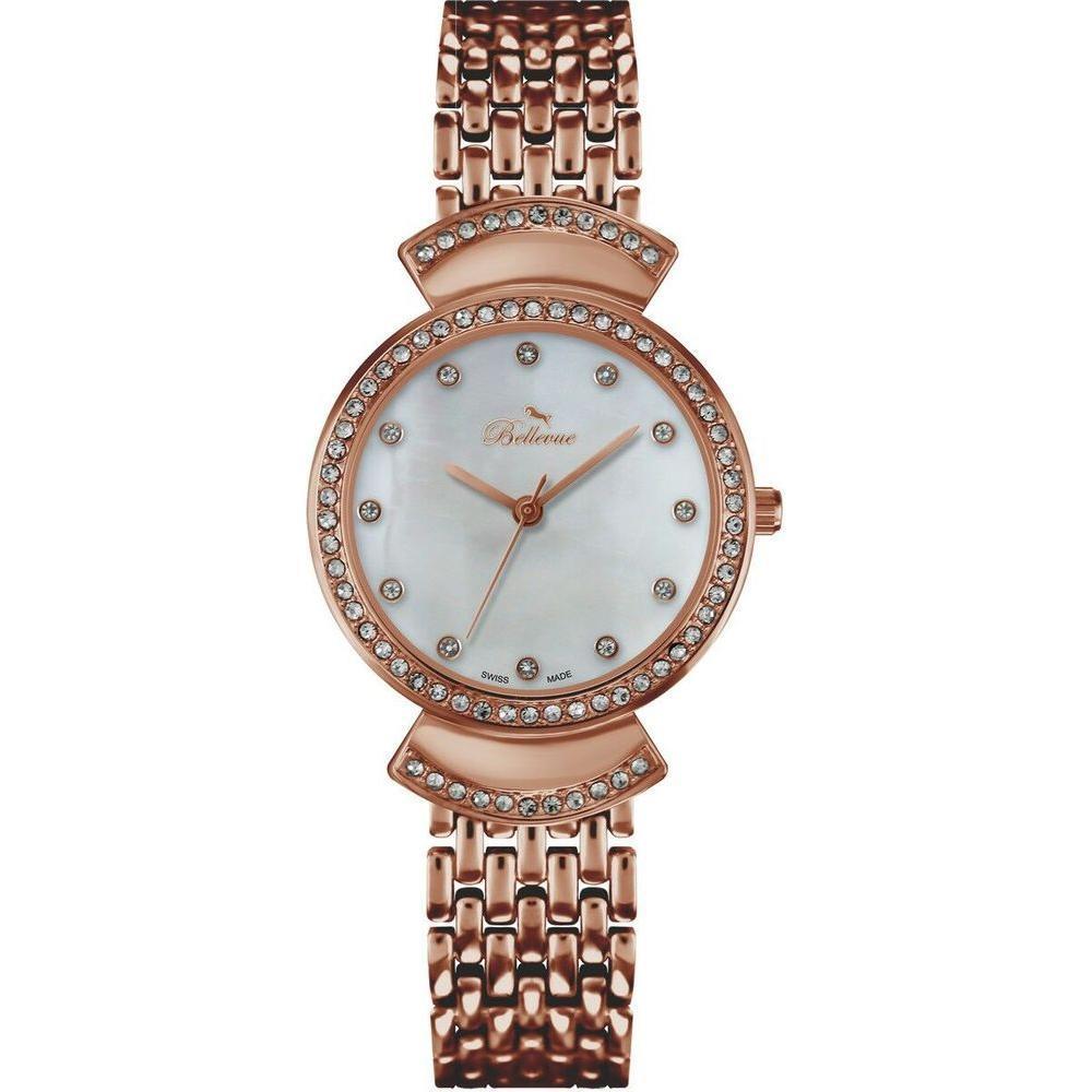 Bellevue D.50 Ladies' Rose Gold Timepiece - Model BLD50RG32 - Delicate Pink