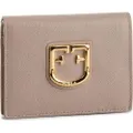Furla PCW1023-GR-DR Beige Leather Women's Casual Handbag (11 x 9 x 2 cm)