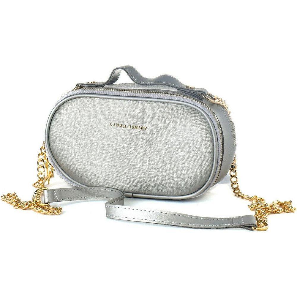 Laura Ashley GRS-BPG Women's Grey Synthetic Handbag (Model: 23 x 12 x 9 cm)