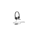 Logitech H340 Plug-and-Play USB Headset with Noise Cancelling Microphone Comfort Design for Windows Mac Chrome 2yr wty Headphones