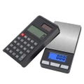 Portable Kitchen Scale, Smart Jewelry Scale, with LCD Display and 6 Units and Calculator, Tare Funct