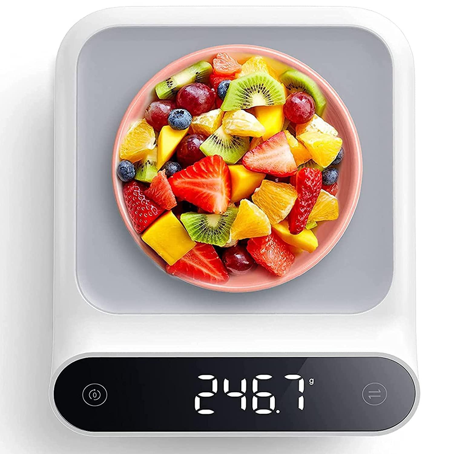 Digital Kitchen Scale, Electronic High Precision Scale Weight Up to 5 kg (Precision 1g) - Multifunct