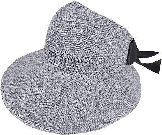 Women Straw Visor Hat Sunbonnet Beach Caps Visors Headband Hat Golf Sun Hat for Vacation Pool