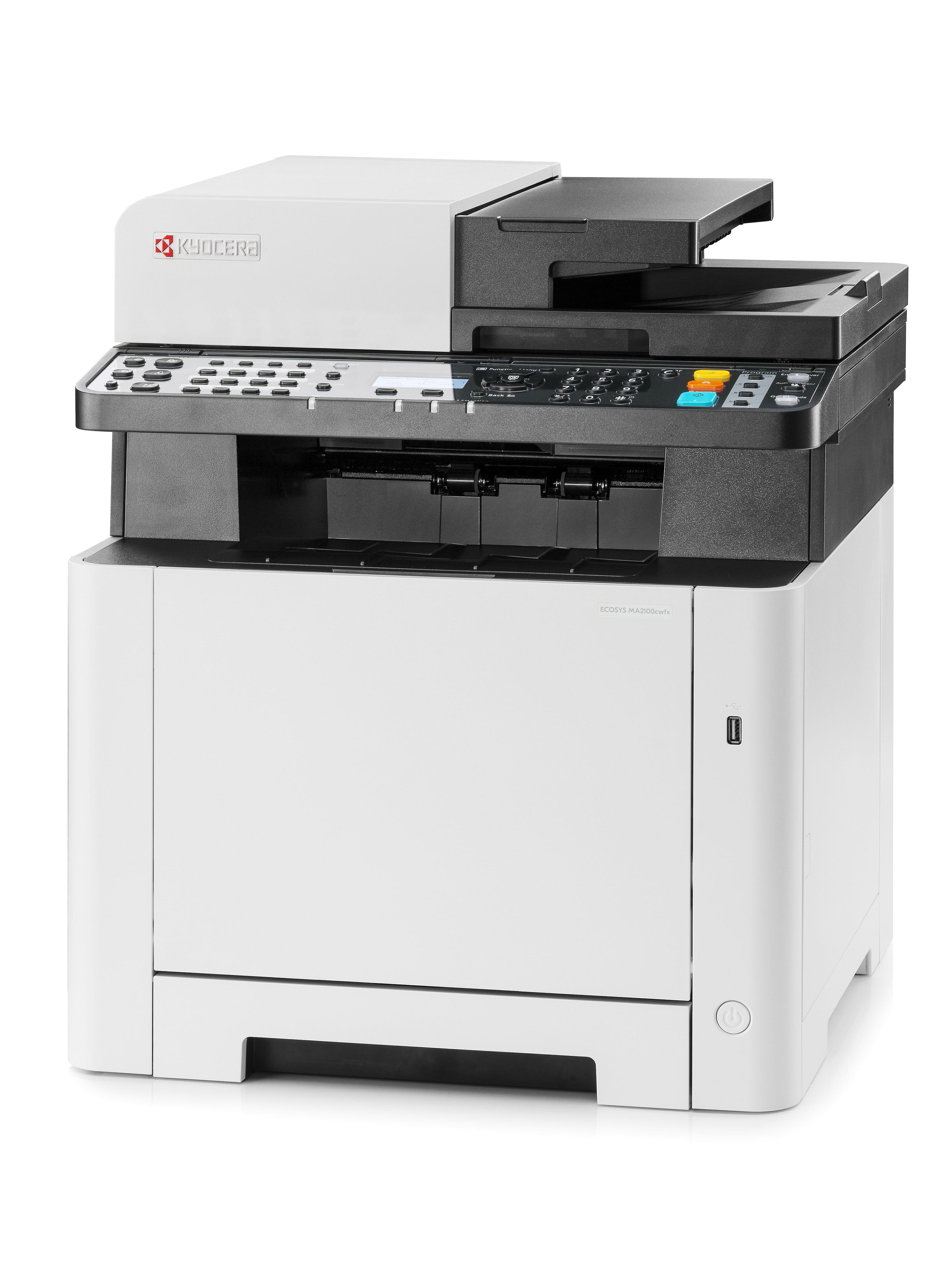 Kyocera Ecosys MA2100CWFX Wireless Multi-Function Color Laser Printer (Print/Copy/Scan/Fax) [110C0A3AU0]