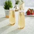 Libbey Stemless Champagne Flutes 251ml - Set of 4