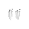 Karl Lagerfeld 5512217 Ladies' Grey Stainless Steel 4cm Earrings