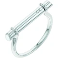 Calvin Klein Women's Silver Tone Bracelet Watch Mod. 1681276