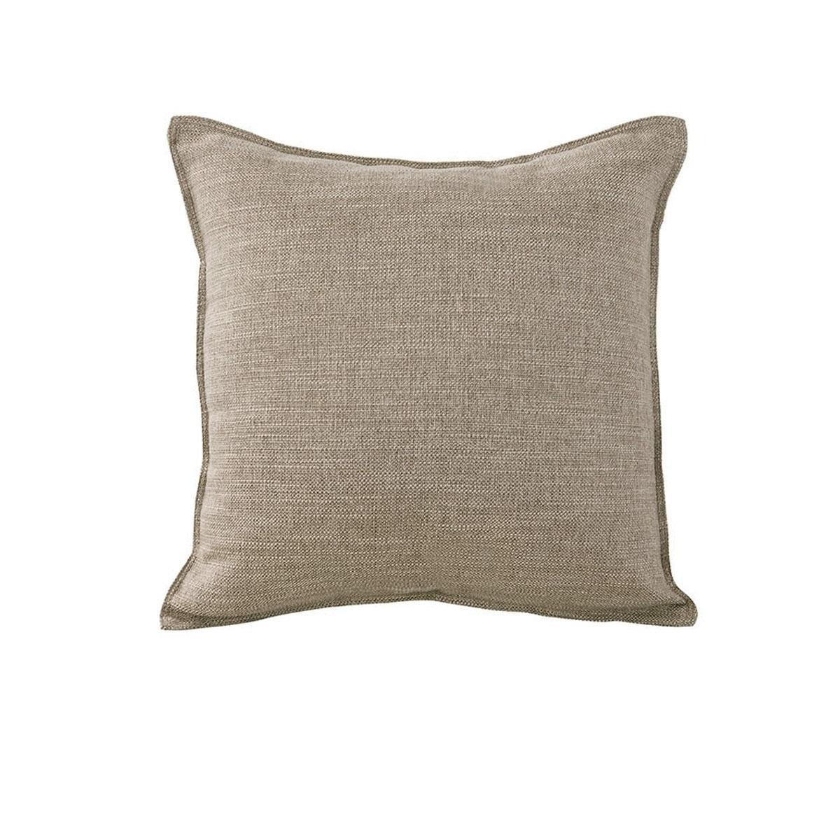 Jason Linen Look Square Filled Cushion 44 x 44 + 1 cm Sand