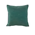 Jason Linen Look Square Filled Cushion 44 x 44 + 1 cm Teal
