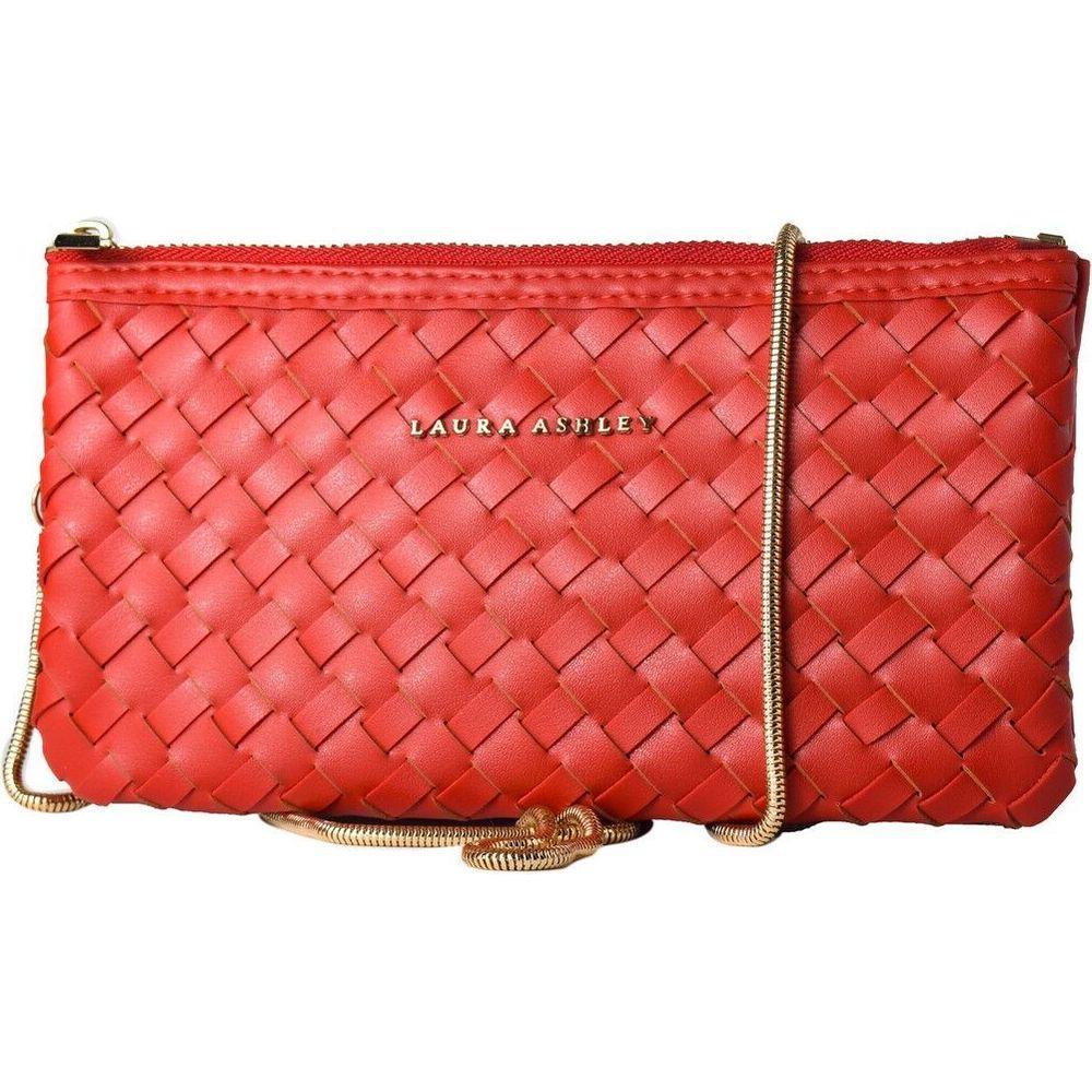 Laura Ashley WOLSELEY-RED Women's Synthetic Red Handbag (Model WOLSELEY-RED, 21 x 11 x 4 cm)