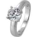 Gooix Ladies' Silver Ring 943-03149-560, Size 16, in Elegant Silver