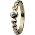 Skagen Ladies' Golden Steel Ring JRSG012SS5 (Size 10)