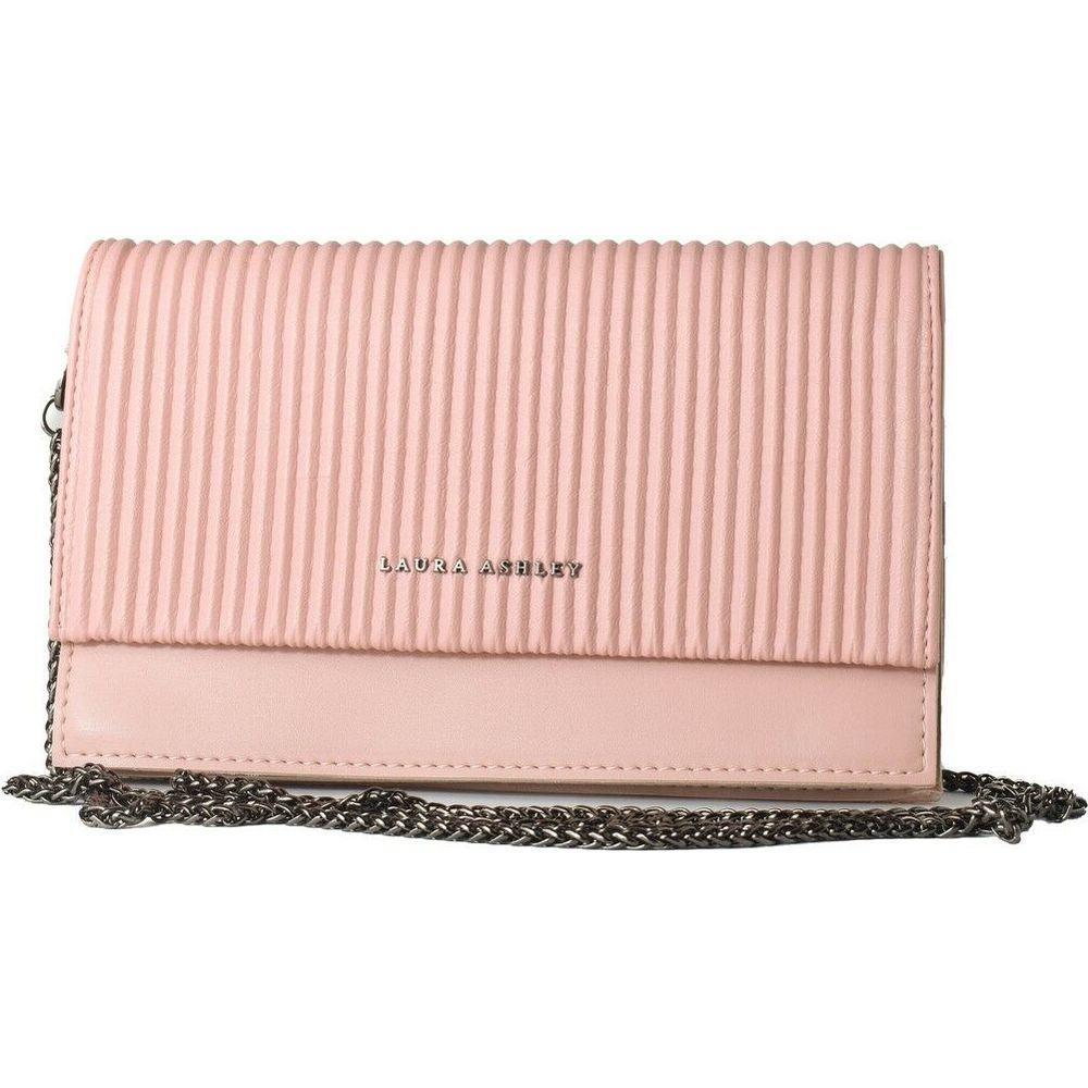 Laura Ashley RSA-CDR Pink Synthetic Women's Handbag (Model: RSA-CDR, 22 x 14 x 6 cm)