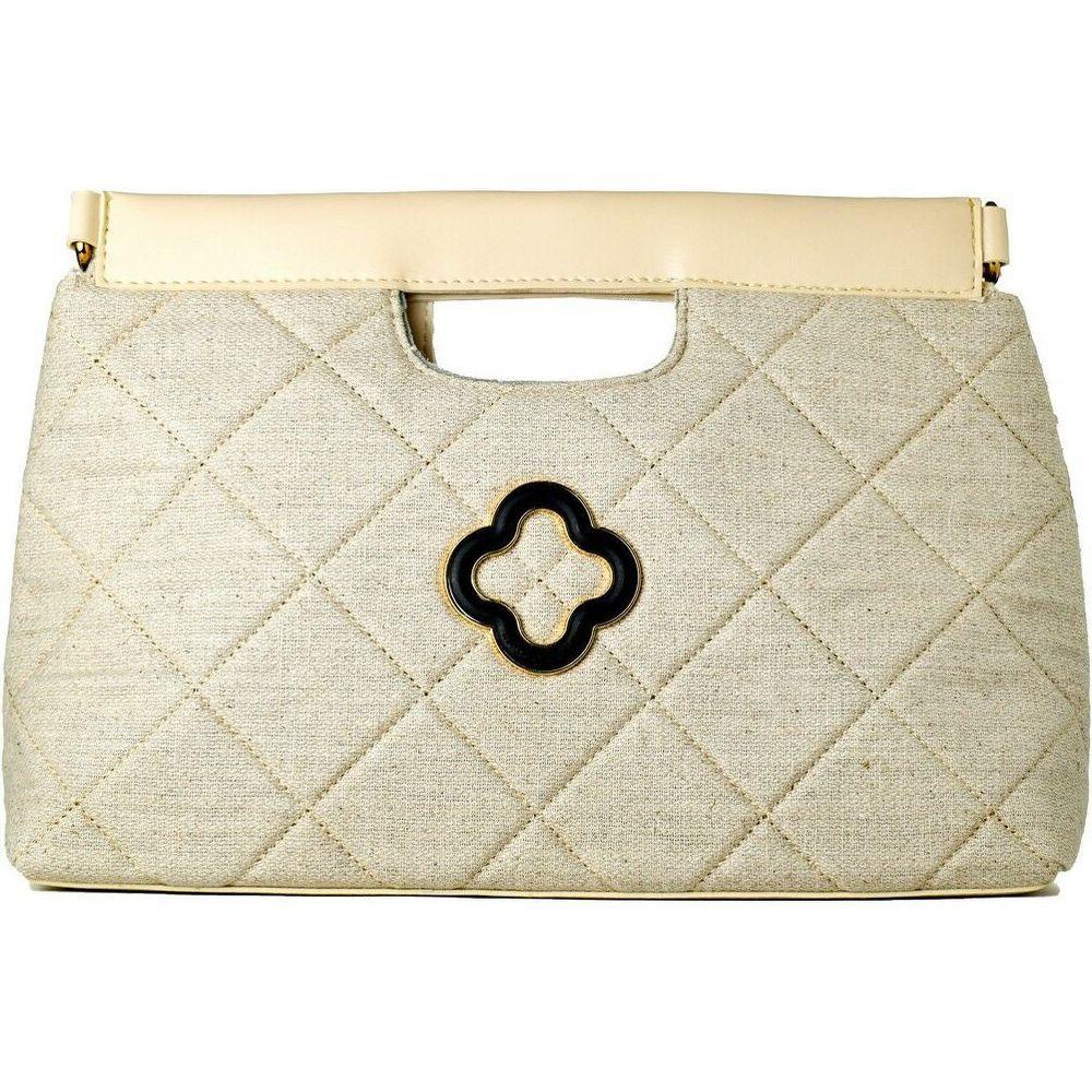 Laura Ashley VALETTA-CREAM Grey Women's Handbag (Model: VALETTA-CREAM, 30 x 20 x 9 cm)