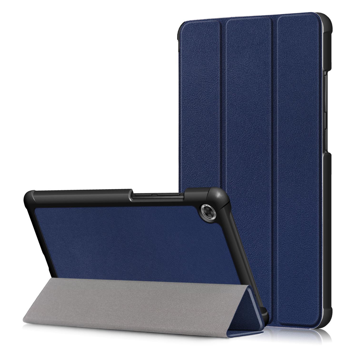 MCC For Lenovo Tab M7 3rd Gen PU Leather Case Cover TB-7306 Skin 7" M [Dark Blue]