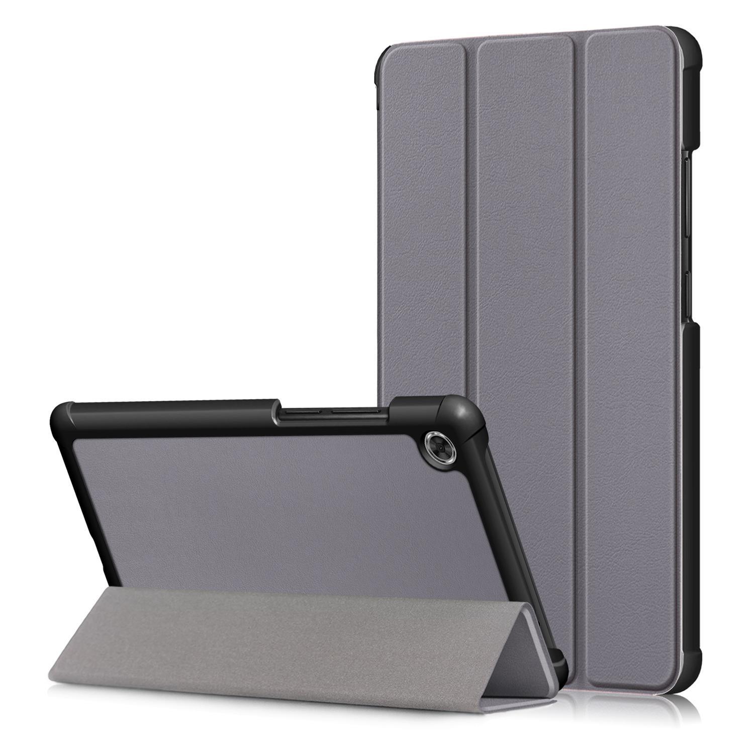 MCC For Lenovo Tab M7 3rd Gen PU Leather Case Cover TB-7306 Skin 7" M [Grey]