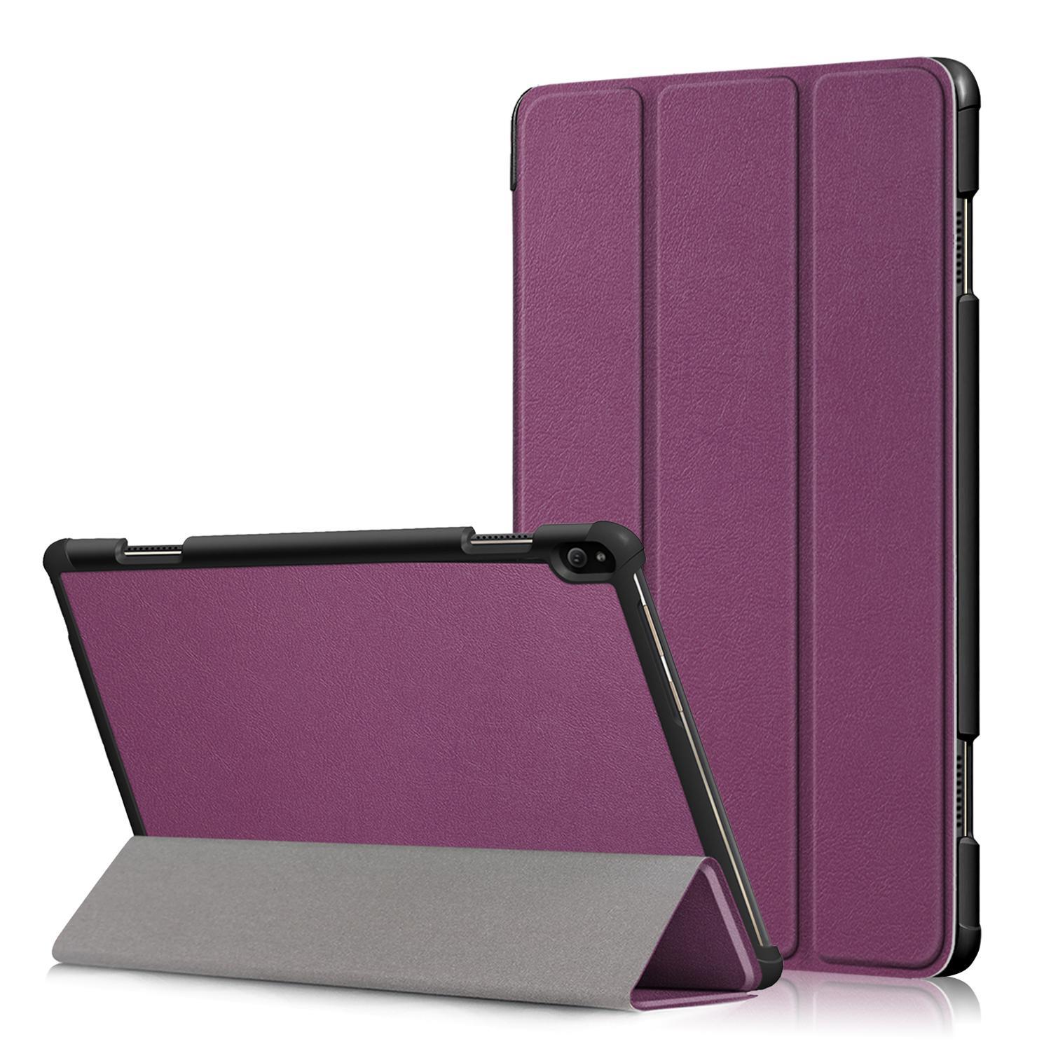 MCC For Lenovo Tab P11 PU Smart PU Leather Case Cover 11" TB-J606F J606 Skin [Purple]