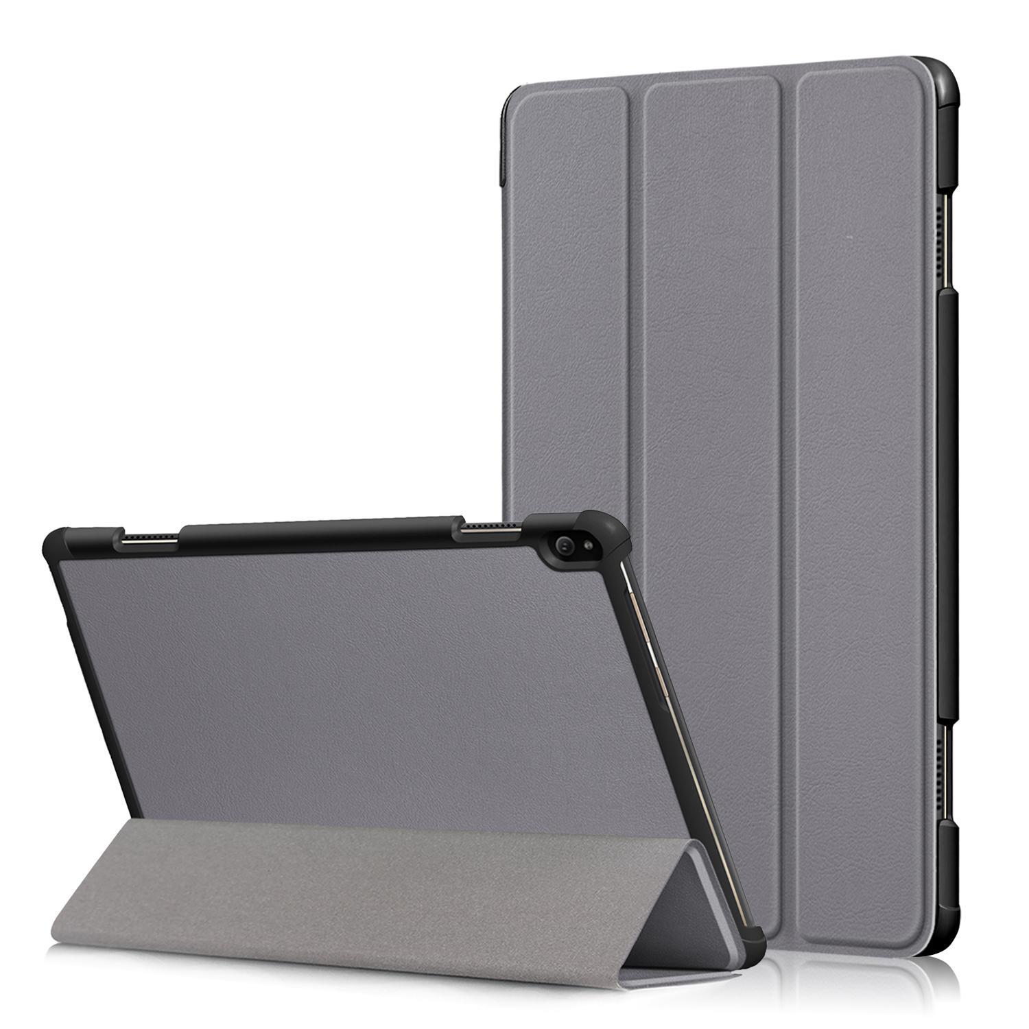 MCC For Lenovo Tab P11 PU Smart PU Leather Case Cover 11" TB-J606F J606 Skin [Grey]