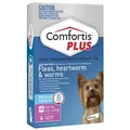 Comfortis PLUS for Dogs 2.3-4.5 kgs - 6 Chewables - Pink - Flea & Heartworm Tablets