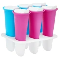 Zoku Summer pop lolly mold - 6 piece easy removal Ice Lolly moulds with tray
