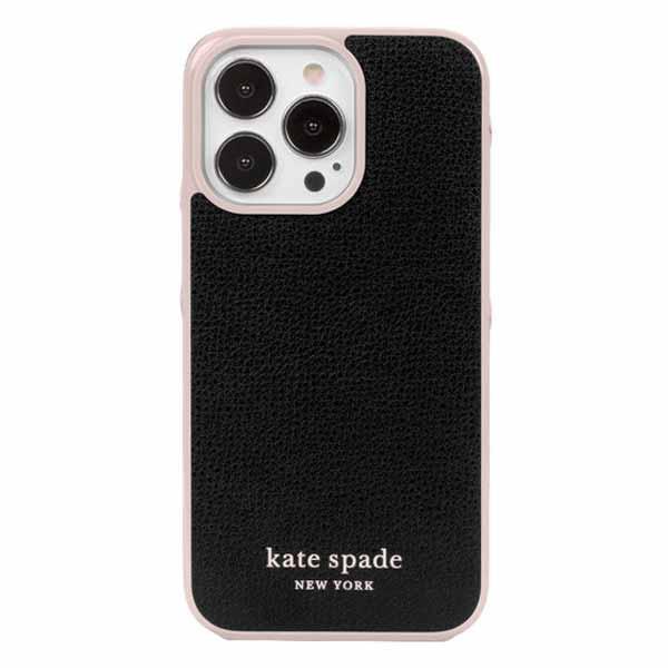 Kate Spade New York Wrap Case (Suits iPhone 13) - Black