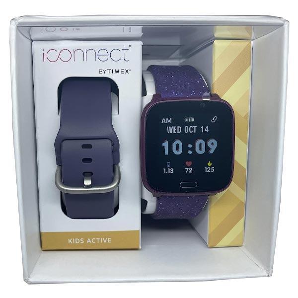 Timex iConnect Kids Active Purple Edition with extra Strap (TW G029600)