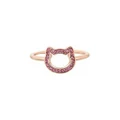 Karl Lagerfeld Ladies' Stainless Steel Pink Ring 5483553 (Size 15)