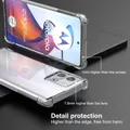 For Motorola Edge 40 Clear Shockproof Case Cover