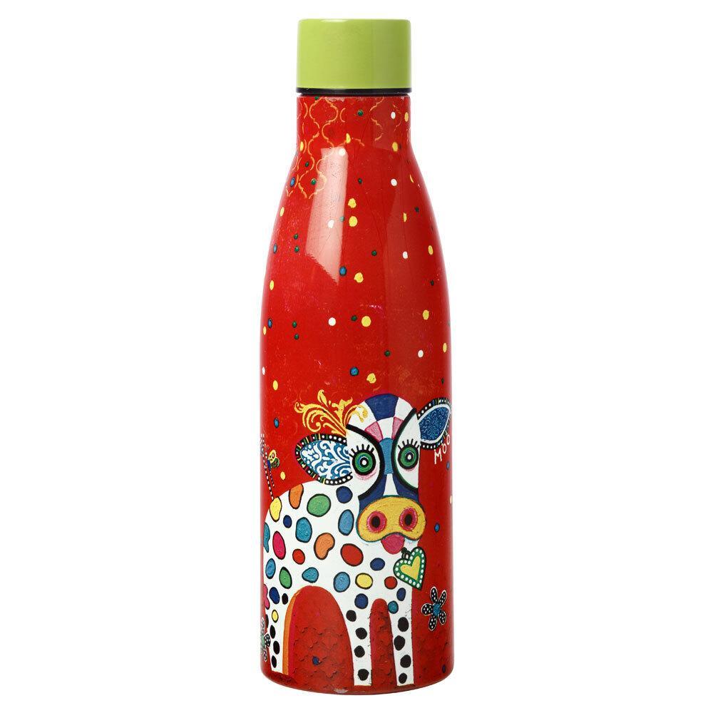 Maxwell & Williams Love Hearts 500ml Double Wall Insulated Bottle Happy Moo Day