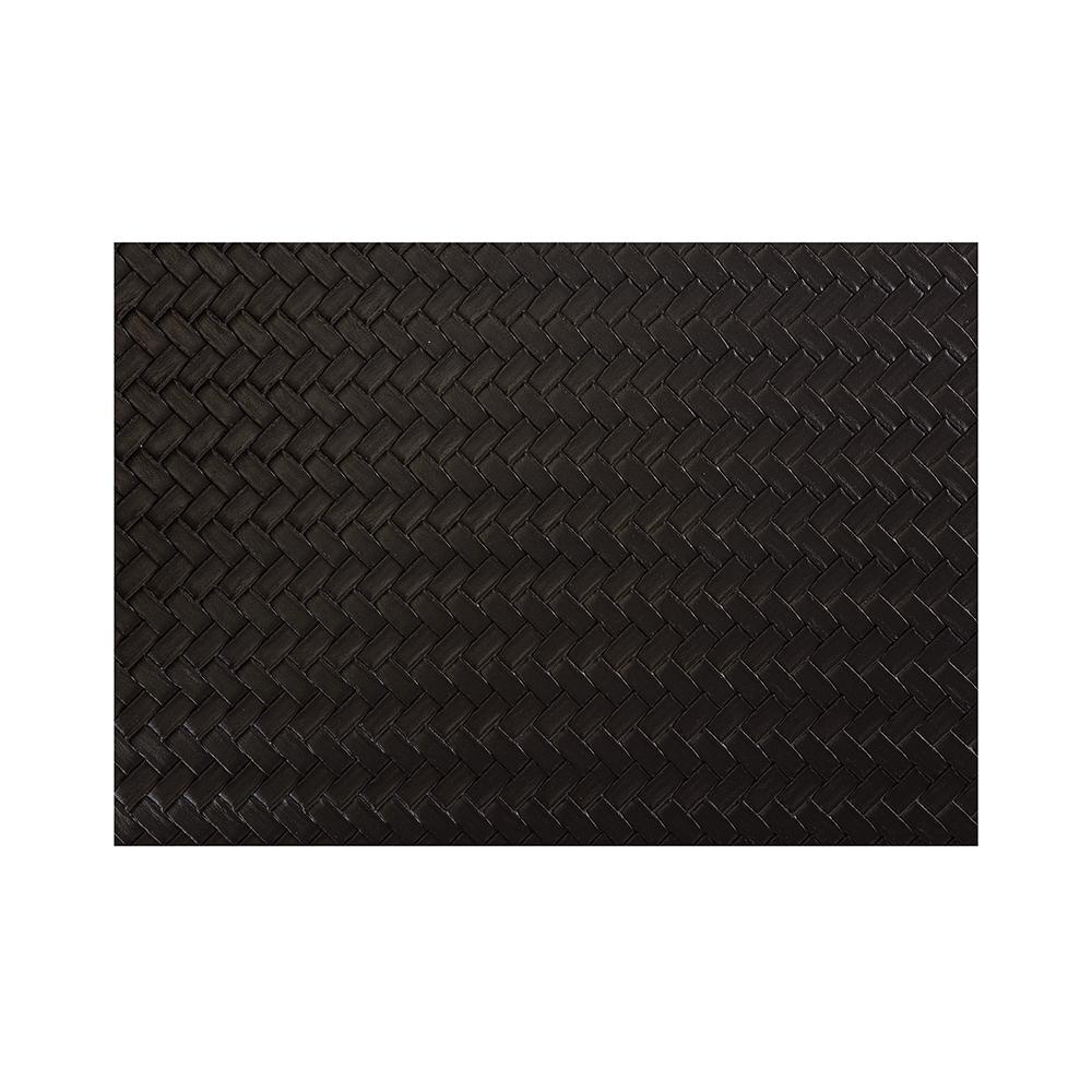 Maxwell & Williams Table Accents Leather Look Placemat 43x30cm PVC Mat Black