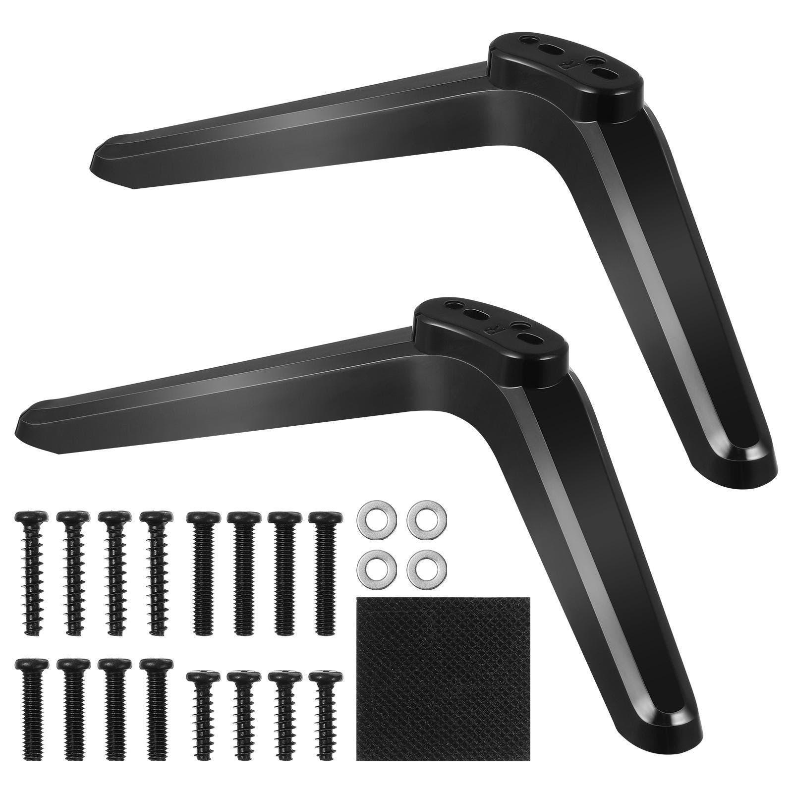 2 Pcs Tv Brackets Universal Tv Stand Base Holder Tv Mount Stands With Screws