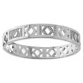 Karl Lagerfeld Ladies' Stainless Steel Grey Ring 5483638