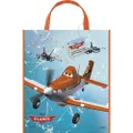 Disney Planes Characters Plastic Tote Bag (Blue/Orange) (One Size)