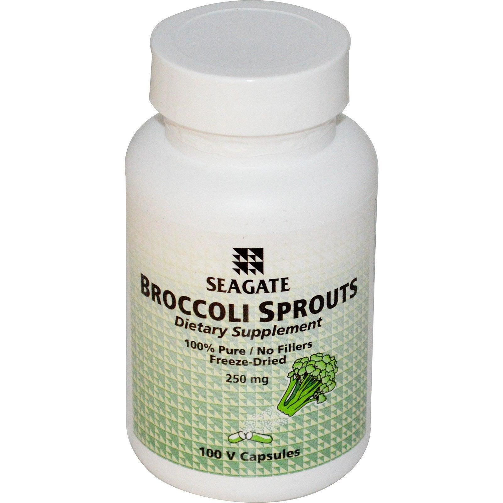 Seagate, Broccoli Sprouts, 250 mg, 100 Veggie Caps