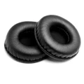 Replacement Ear Pads PU Leather Ear Cushions Replacement for Sennheiser/SONY/Logitech Headphone Ear Pads 70mm Black
