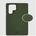 ITSKINS Samsung S22 Ultra Case Mag Ballistic Olive Green