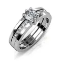 Vanity Ring Embellished with SWAROVSKI crystals