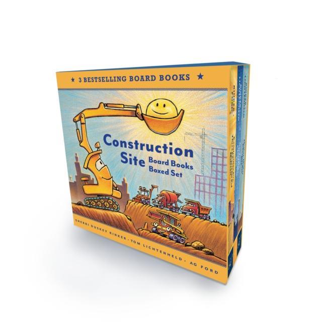 Construction Site Board Books Boxed Set by Sherrie Duskey Rinker