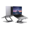 Stage S12 Rotating Laptop Stand with USB-C Docking Station - Space Grey