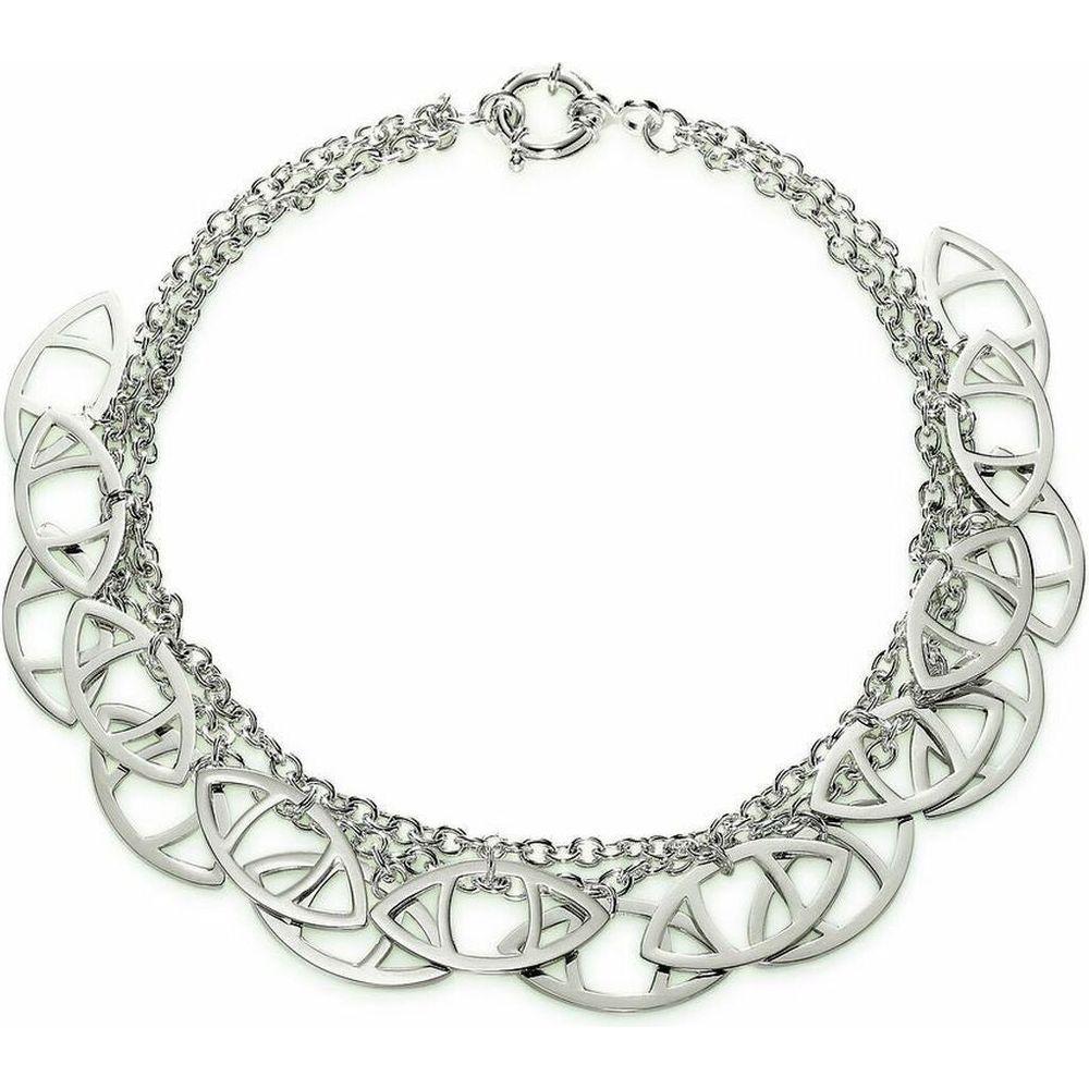 Folli Follie Ladies' Silver Necklace 1N0F026 (38 cm)